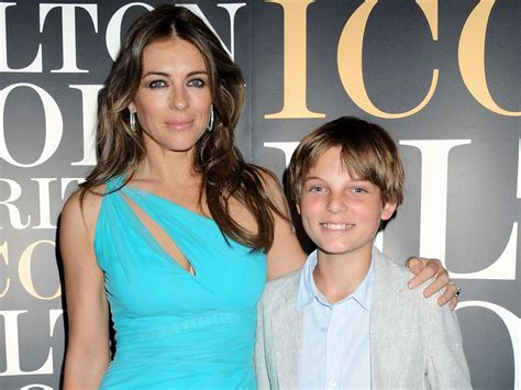 hurley actress|elizabeth hurley's son's father.